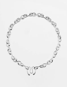 Sterling silver modular collar jewelry necklace– NOT JUST A LABEL 3d Necklace, Jewelry Photography Styling, Diy Jewelry Necklace, Contemporary Luxury, Jewelry Photography, Shop Window, Collar Jewelry, Jewelry Inspo, Fashion Jewelry Necklaces