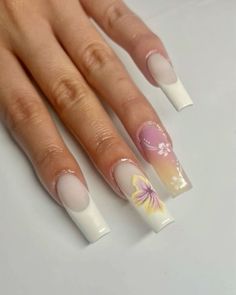 Unique Acrylic Nails, Pink Acrylic Nails, Square Acrylic Nails, Funky Nails, Dream Nails, Minimalist Nails, Pretty Acrylic Nails, Dope Nails