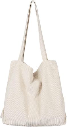 Etercycle Women Corduroy Tote Bag, Casual Handbags Big Capacity Cream Product Details Product Dimensions: 16.93 x 4.33 x 13.39 inches Item Weight: 9.2 ounces Department: womens Manufacturer: Etercycle Fabric Type: Corduroy Batteries required: No Included Components: Tote Bag Import: 进口 Capacity: 3 Liters Number of Compartments: 3 Item Weight: 0.26 Kilograms Corduroy 进口 【Quality Material】- This handbag is made of high quality corduroy, lightweight, comfortable and durable.Makes you look not only fashionable, but also very casual.You can match any clothes, comfortable to carry and never go out of style. 【Suitable Size】- 43cm(L) x 11cm(W) x 37cm (H) .The length of the shoulder strap is 36 cm, weighs only 0.68lb.Loose design with solid color, simple and fashionable. 【Large Capacity】- Beautiful Tot Bag Design, Handbags Big, Tot Bag, Corduroy Tote Bag, Casual Handbags, Tote Bag With Pockets, Spring Couture, Shopping Tote Bag, Bag Design