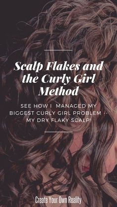 Here are some curly girl approved methods for treating a dry flaky scalp, including some curly girl approved products that can help. Because healthy curly hair starts with a healthy scalp! Curly Girl Problems, Dry Flaky Scalp, Natural Curly Hair Care, Healthy Curly Hair, The Curly Girl Method, Flaky Scalp, Create Your Own Reality, Curly Hair Photos, Hair Advice