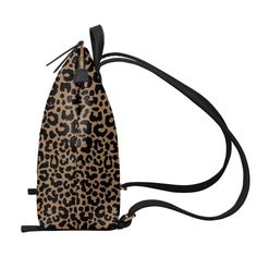 Introducing our Toffee Leopard PU Leather Backpack Purse – where style meets substance effortlessly. Glide through your day with confidence, rain or shine, as this backpack boasts a waterproof PU leather that not only dazzles in a black leopard spots pattern but also stands resilient against the elements.Crafted with precision, the smooth zipper strap and expert production bring you a backpack that's more than a fashion statement – it's a testament to exquisite craftsmanship. The toffee-colored Trendy Backpack With Leather Backing For On-the-go, Trendy Brown Leather Backpack For On-the-go, Trendy Backpack With Leather Backing, Trendy Waterproof Everyday Backpack, Trendy Faux Leather Backpack For Daily Use, Trendy Waterproof Backpack For Everyday, Trendy Leather Bags With Adjustable Straps, Casual Faux Leather Backpack For Daily Use, Trendy Leather Backpack With Adjustable Strap For Daily Use