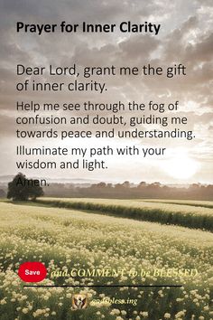 Prayer for Inner Clarity Prayer For Discernment And Guidance, Prayer For Guidance In Decision Making, Prayer For Clarity And Guidance, Prayer For Discernment, Prayer For Confidence, Prayers For Guidance, Relationship Prayer, Psalm 25