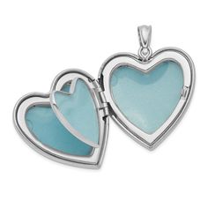 Sterling Silver Rhodium-plated 24mm Scrolled Heart Family LocketSterling, at over 92% silver, is quite pure. Perhaps this metals most remarkable attribute is the way it ages. Silver patinas so beautifully that designers often exaggerate the quality, incorporating recesses protected from the natural polishing of everyday wear and even pre-oxidizing the surface.Designed with YOU in mind: Using our years of experience providing the top quality jewelry through our stores in Northern Florida, we have Locket Necklace Picture, Picture Pendant, Photo Locket Necklace, Photo Pendant, Locket Charms, Photo Locket, Magnetic Bracelet, Fine Jewelry Gift, Sterling Silver Heart