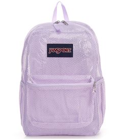 From JanSport®&#x2C; this backpack features:one large main compartmentdual side water bottle pockets15" mesh laptop sleevefront zippered pocketiconic straight-cut&#x2C; padded shoulder strapsfully padded back panel600 denier bottom boot17 x 12.5 x 6"&#x2C; dimensions15.5-ounce&#x2C; weight16 x 12.5" laptop dimensionspolyester Imported. Mesh Bags For Everyday Use And Back To School, Casual Mesh Backpack For Back To School, Mesh Backpack For Outdoor Activities, Back To School Mesh Backpack, Mesh Standard Backpack For Outdoor Activities, Back To School Travel Mesh Bags, Mesh Bags For Outdoor Activities And Back To School, Back To School Mesh Bag For Outdoor Activities, Back To School Mesh Bags For Outdoor Activities