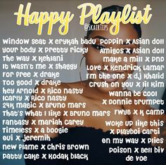 a poster with the words happy pygieist written in yellow and black on it