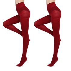 PRICES MAY VARY. Run Resistant tights ,high waist, but extra control up. Regular panty hose comfortable and fashion perfect for everyday. Machine wash,Remarkably Comfortable and More Durable. Solid Color 70 Denier Tights,super opaque pantyhose. Size:X-small;small;medium;large;x-large. Color: 2 pairs red. Europe Travel Outfits, Panty Hose, Footless Tights, Wine Food, Trip Outfits, Opaque Tights, Fishnet Tights, Fashion Tights, Thigh High Stockings