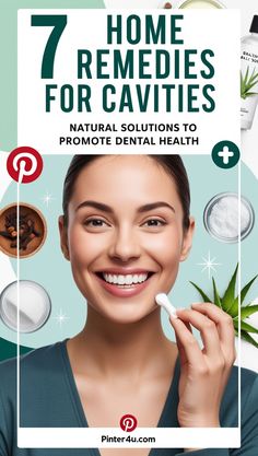 7 Home Remedies for Cavities: Natural Solutions to Promote Dental Health  #beauty #love #photography #beautiful #fashion #photooftheday #nature #travel #style #instagood #art #model #picoftheday #photo #summer #happy #instagram #makeup #life #photographer #cute #follow #naturephotography #fitness #girl #travelphotography #photoshoot #like #portrait #sunse Home Remedies For Cavities, Photography Beautiful, Dental Health, Art Model, Cavities