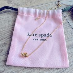 Beautiful Sailor’s Knot Necklace. I Have The Matching Bracelet On A Separate Post. Bundle And Save. May Or May Not Come With Dust Bag. Kate Space Necklace, Sailors Knot, Sailor Knots, Jewelry Board, Jewelry Boards, Jewelry Essentials, Accessories Ideas, Matching Bracelet