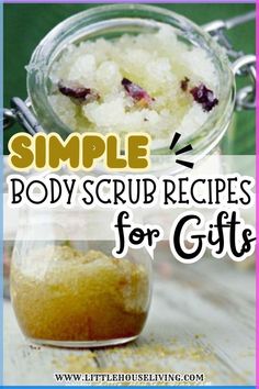 Discover Easy Body Scrub Recipes perfect for homemade gifts. These simple recipes use natural ingredients to create luxurious scrubs that nourish and exfoliate the skin. Ideal for giving as personalized gifts, these DIY scrubs can be customized with your favorite scents and ingredients. Perfect for special occasions or just to pamper loved ones. Simple Body Scrub, Easy Body Scrub, Recipes For Gifts, Body Scrub Recipes, Homemade Scrubs, Diy Scrubs, Brightening Skincare, Body Scrub Recipe, Homemade Scrub