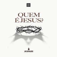 an image of a crown with the words quem ejeus?