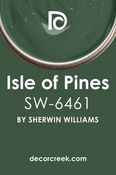 Isle of Pines SW 6461 Paint Color by Sherwin-Williams Sherwin Williams Green, Pine Bedroom, Dover White, Warm And Cool Colors, Sherwin Williams Paint Colors, Cool Undertones, Warm Undertone, Big Boy Room, Paint Palette