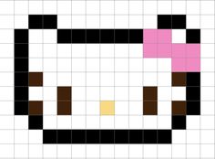 an image of a cat made out of squares