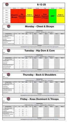 an image of a timetable for the upcoming event