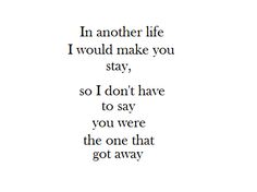 the words in this poem are written on white paper with black ink, which reads i'm another life i would make you stay