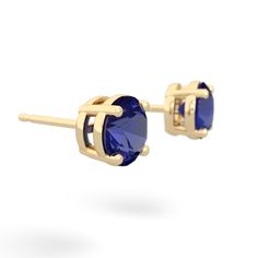 The ultimate in versatility and a staple of your jewelry wardrobe, these 6mm {shape} vivid blue lab sapphire stud earrings feature solid 14K Yellow Gold cast basket settings that will last a lifetime. Formal Round Lab-created Sapphire Earrings, Gold Lab-created Round Cut Sapphire Jewelry, Fine Jewelry Round Cut Lab-created Sapphire Earrings, Luxury Lab-created Sapphire Women's Jewelry, Classic Yellow Gold Lab-created Sapphire Jewelry, Blue Round Lab-created Sapphire Earrings, Sapphire Stud Earrings, Blue Sapphire Studs, Jewelry Wardrobe