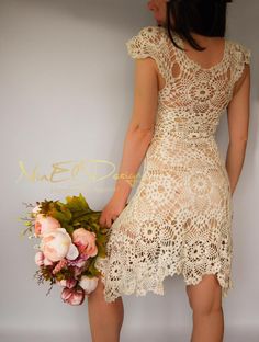 BEIGE Crochet Dress Beach Crochet wedding dress Unique lace | Etsy Fitted Crochet Dress With Lace Patchwork For Wedding, Fitted Crochet Wedding Dress With Scalloped Lace, Fitted Lace Crochet Dress For Wedding, Sleeveless Crochet Dress With Lace Trim For Wedding, Sleeveless Crochet Lace Wedding Dress, Fitted Crochet Wedding Dress With Delicate Lace, Bohemian Crochet Lace Dress For Wedding, Crochet Lace Dress For Wedding, Beige Sleeveless Crochet Lace Dress