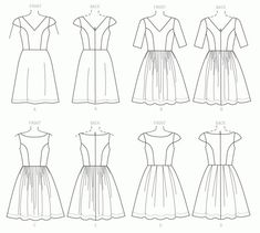 V Neck Dress Pattern Sewing, Bodice Dress Pattern, V Neck Dress Pattern, Dress Pattern Sewing, Wedding Dress Shapes, Crafts Sewing Projects, Crafts Sewing Patterns