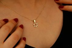 14K Gold Filled Star Of David Necklace, Dainty Silver Magen David, Tiny Silver David Star Necklace, Jewish Star Necklace, Star Of David Charm HOW TO ORDER 1. Select the color of your necklace. All of the items are made of 925 Sterling Silver. Gold color is for 18K Gold filled over 925 Sterling Silver. Rose Gold color is for 18K Rose Gold filled over 925 Sterling Silver.  2. Select the chain length.  HANDLING TIME AND DELIVERY Delivery takes around 5-7 business days after you place an order but the delivery may extend during shopping seasons. If your order needs confirmation of the design, delivery date will be calculated according to your confirmation date. So, please don't forget to check your messages after place an order. All orders comes with a small gift box. Don't hesitate to contact Jewish Star Necklace, David Star, Star Of David Necklace, Jewish Star, Necklace Star, Small Gift Boxes, Cute Rings, Necklace Dainty, Star Of David