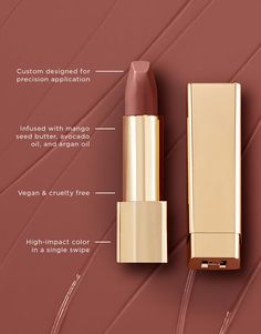 Unlocked Satin Crème Lipstick – Hourglass Cosmetics Cookware Gifts, Mango Seed, Hydrating Lipstick, Creamy Lipstick, Glow Foundation, Creme Lipstick, Cocktail Accessories, Cruelty Free Brands, How To Apply Lipstick