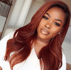 Bold Hair Color, Spring Hair Color, Hair Color Auburn, Auburn Hair, Spring Hairstyles, Prom Hairstyles, Winter Hairstyles, Cool Hair Color, Hair Color For Black Hair