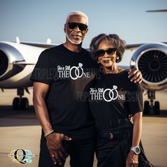 She Still The One / He Still The One Couple Shirts - 100% Cotton Order Details 1. Choose Size 2. Choose Style 3. (OPTIONAL) Add Year under Name box. PHOTO UPLOAD NOT NECESSARY 4. Add to Cart If you need a size you don't see, email us and we can help! info@tripleqcustomdesigns.com Anniversary Tshirts Matching Couples Couples Apparel, Husband And Wife Tshirt, Wedding Anniversary Shirt Ideas, Anniversary Couple Outfits, Anniversary T Shirt Ideas, Couples T Shirts Ideas, Anniversary Tshirts Matching Couples, Couples Tshirt Ideas, Couple Tee Shirts Ideas