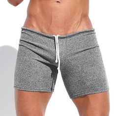 Season:Summer; Fabric:Cotton Blend; Gender:Men's; Style:Athleisure; Elasticity:Micro-elastic; Occasion:Daily,Gym,Yoga; Fit Type:Regular Fit; Function:Sports,Comfort; Waistline:Mid Waist; Pattern:Plain; Design:Drawstring,Elastic Waist; Pants Type:Shorts,Bermuda shorts,Sweat Shorts; Fly Type:Drawstring,Elasticity; Front page:FF; Listing Date:04/18/2024; Hips:null; Length:null; Waist:null; Pants Length:Short Style Athleisure, Yoga Daily, Mens Sweat Shorts, Trunks Swimwear, Mens Fasion, Men's Haircuts, Gay Fashion, Guys Clothing Styles, Cool Outfits For Men