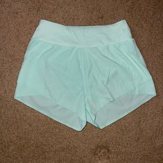 Brand New Running Shorts, Never Been Worn. Light Blue Stretch Summer Bottoms, Shorts Athletic, Running Shorts, Athletic Shorts, Color Blue, Mint, Womens Shorts, Running, Brand New