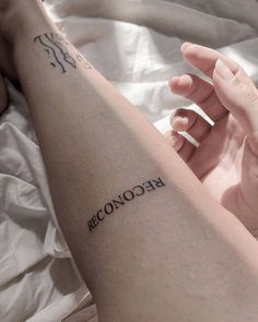 Word Tattoos In Spanish, Spanish Words Tattoo For Women, Spanish Lettering Tattoos, Small Tattoos Spanish, Spanish Words Tattoo, Divina Tattoo, Little Word Tattoos, 2 Word Tattoos, Spanish Tattoos Words