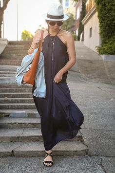 long flowing dress Navy Sunglasses, Long Flowing Dresses, This Time Tomorrow, Calypso St Barth, Song Of Style, Flowing Dresses, Sunday Afternoon, St Barth, Weekend Style