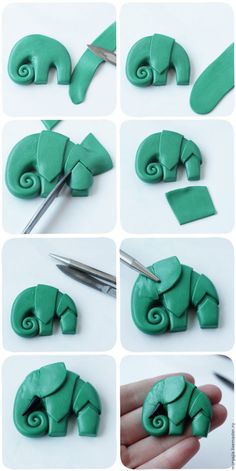 step by step instructions on how to make an elephant cake