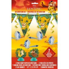 the lion king decoration kit for kids