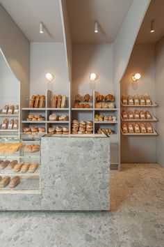 a bakery filled with lots of baked goods