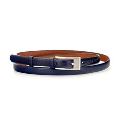 "Introducing the ultimate accessory for the sophisticated woman: our Skinny Women's Navy Blue Belt, designed to elevate your formal attire with a touch of elegance and class. Crafted from genuine Italian leather, this belt showcases the epitome of quality and style in a stunning navy blue shade that exudes a sense of deep sophistication and versatility. With a slender width of just 5/8 inch (1.5 cm), this belt is the perfect complement to your formal dress, cinching at the waist to accentuate yo Women Formal Dress, Belt For Dress, Blue Belt, Belt For Women, Dress Belt, Women Formals, Formal Dresses For Women, Navy Leather, Suspender Belt