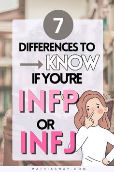 Are you an INFP or INFJ? With one letter difference, people find it difficult to tell these two apart. And even sifting through their traits one by one may leave many of us confused. So to clear these confusions, here are 7 differences between INFP and INFP. Here we go!   #infj #infp #mbti #introvert Infp Infj Difference, Infp Meaning, Infj Infp Differences, Infp Traits, Entj And Infj Relationship, Infj Vs Infp, Infp Vs Infj, Infp Infj, Infj Core Aesthetic