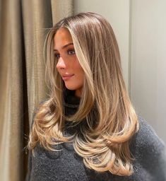 Lived In Caramel Blonde, Mary Ralph Lawson Hair, Blond Brown Hair Color, Hair Colour Inspo Brunettes, Hair Highlights For Dirty Blonde Hair, Brown Hair From Blonde, Mousy Blonde Hair With Highlights, Brown Hair With Dirty Blonde Highlights, Subtle Blowout