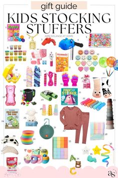 The best stocking stuffer ideas for kids! Kids will love finding these gifts, toys, and smaller items in their stockings on Christmas. Christmas Gifts 2024 Kids, Unique Toys For Kids, Christmas Stockings Gift Ideas, Christmas Gifts Ideas For Kids, Stocking Ideas For Kids, Christmas Gift Guide For Kids, Stocking Stuffers For Kids 8-10, Toddler Stocking Stuffers Boy