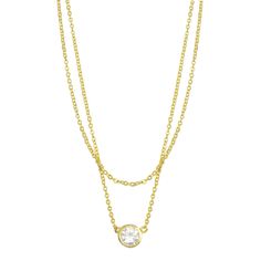 Elevate your elegance with our classic Double Strand Necklace, featuring a stunning Cubic Zirconia centerpiece. Perfect for any occasion, this piece adds a touch of sophistication and sparkle to any look. gold plating over sterling silver cubic zirconia double strand length: 15" with 2" extender Double Strand Necklace, Cz Necklace, Pearl Collection, Double Chain, Dainty Necklace, Strand Necklace, Pearl Bracelet, Gold Plating, Jewelry Gifts