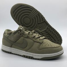 103423 New Without Box Olive Green Shoes, Nike Green, Green Shoes, Nike Dunk Low, Dunk Low, Shoes Nike, Nike Dunk, Nike Dunks, Woman Colour