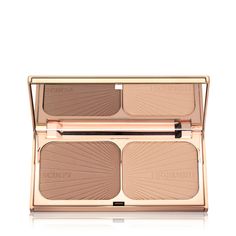 Contour & Highlighting palette for light to medium skin tones Charlotte Tilbury Filmstar, Pink Latex, Best Bronzer, Charlotte Tilbury Makeup, Perfect Eyelashes, Face Palette, Medium Skin Tone, Contour Palette, Highlighter Palette