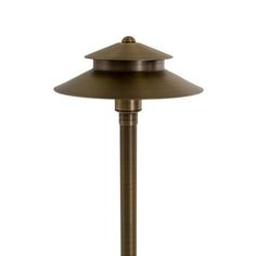 an outdoor lamp on a white background