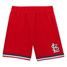 Gear your youngster up for St. Louis Cardinals game day with this Fanatics Branded Play Ball T-shirt and shorts set. Both pieces feature classic team graphics so they can fully exhibit their fandom in style. The elastic waistband offers a perfect fit every time so they can stay comfortable when representing the St. Louis Cardinals.Gear your youngster up for St. Louis Cardinals game day with this Fanatics Branded Play Ball T-shirt and shorts set. Both pieces feature classic team graphics so they Casual Athletic Shorts With Team Logo For Sports Events, Casual Sports Shorts With Team Logo, Team-colored Cotton Athletic Shorts For Sports, Cotton Shorts For Sports Events, Collegiate Cotton Athletic Shorts, Red Cotton Sports Shorts, Red Cotton Shorts For Sports Events, Red Cheerleading Shorts For Summer, Red Shorts For Summer Cheerleading