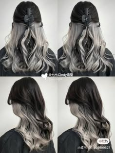 Under Hair Color, Hidden Hair Color, Fall Blonde Hair Color, Hair Streaks