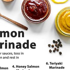 an advertisement for lemon marmalade on a white background with ingredients to make it