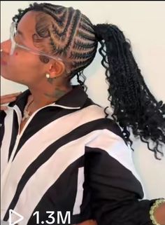 Hairstyles For Braids, Braided Hairstyles For Black Women Cornrows, Birthday Hairstyles, Box Braids Hairstyles For Black Women, Cute Tattoos For Women, Pretty Braided Hairstyles, Hot Hair Styles, Back To School Hairstyles