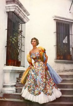 Anne Gunning, Richard Dormer, Traditional Embroidery, The Golden Age, Moda Vintage, Harper's Bazaar, Vintage Glamour, 50s Fashion, 1950s Fashion