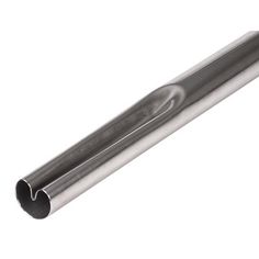 an aluminum tube on a white background