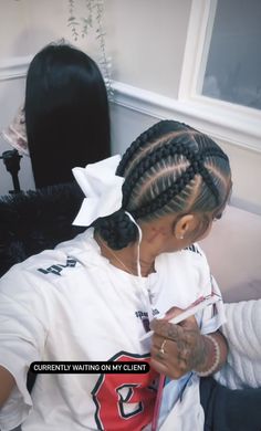 4 Braids Hairstyles For Black Women, Hairstyles With Weave Braided, 4 Stitch Braids, Cute Hairstyles Braids, Quick Braid Styles, 4 Braids Hairstyle, Easy Braid Styles, Cute Braided Hairstyles