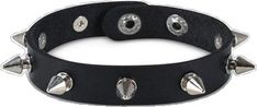 Black Punk Style Leather Bracelet, Black Punk Leather Bracelet Fashion Accessory, Edgy Black Party Wristband, Gothic Black Wristband For Party, Black Gothic Wristband For Party, Black Band Wristband For Concerts, Black Faux Leather Jewelry As Fashion Accessory, Trendy Metal Wristband For Concerts, Trendy Metal Wristband For Party