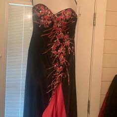 Tony Bowls Formal, Very Pretty, You Could Be The Belle Of The Ball!!! Tony Bowls Dresses, Dream Prom Dress, Dream Prom, Prom Dress, Beautiful Colors, Strapless Dress, Prom Dresses, Size 12, Black Pink