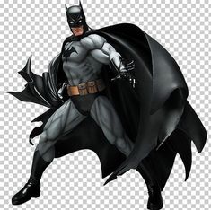 the batman action figure is shown in full costume, with his hands on his hips